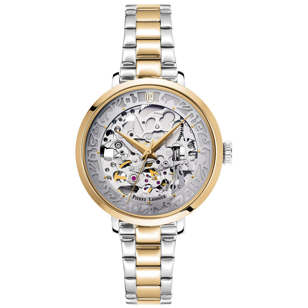 Montre Pierre Lannier Automatique 35 Argent&eacute; - Montres automatiques Femme | Marc Orian