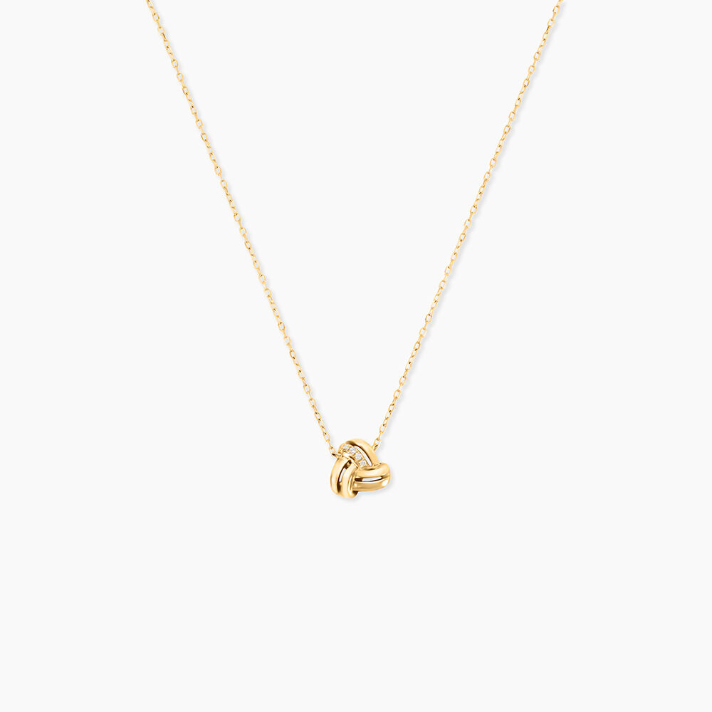 Collier Munro Or Jaune Oxyde De Zirconium - Colliers avec pierres Femme | Marc Orian