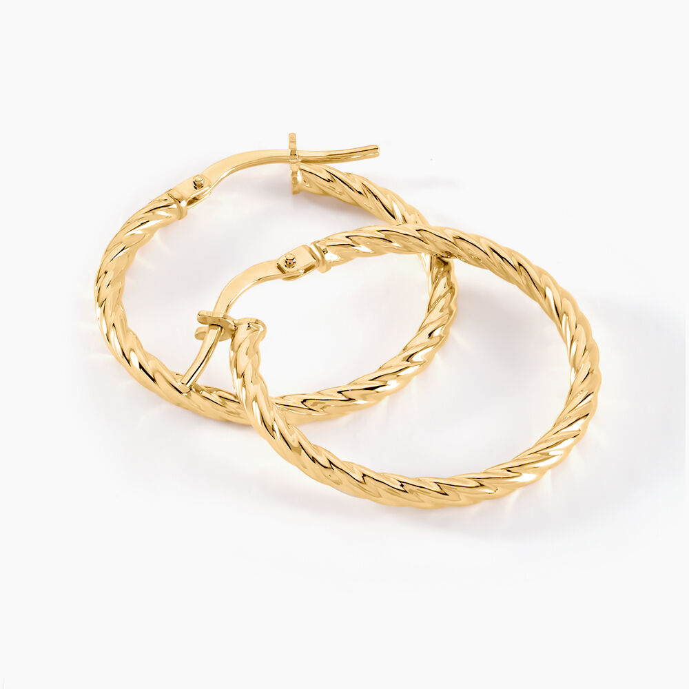 Créoles Bartimee Or Jaune - Créoles Femme | Marc Orian