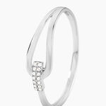 Bague Cyranna Or Blanc Diamant - Parures de mariage Femme | Marc Orian