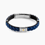 Bracelet Jourdan Trenza Acier Bicolore - Bracelets cha&icirc;nes Homme | Marc Orian