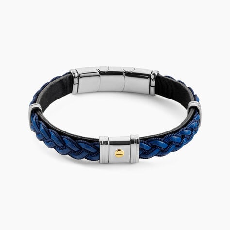 Bracelet Jourdan Trenza Acier Bicolore - Bracelets cha&icirc;nes Homme | Marc Orian