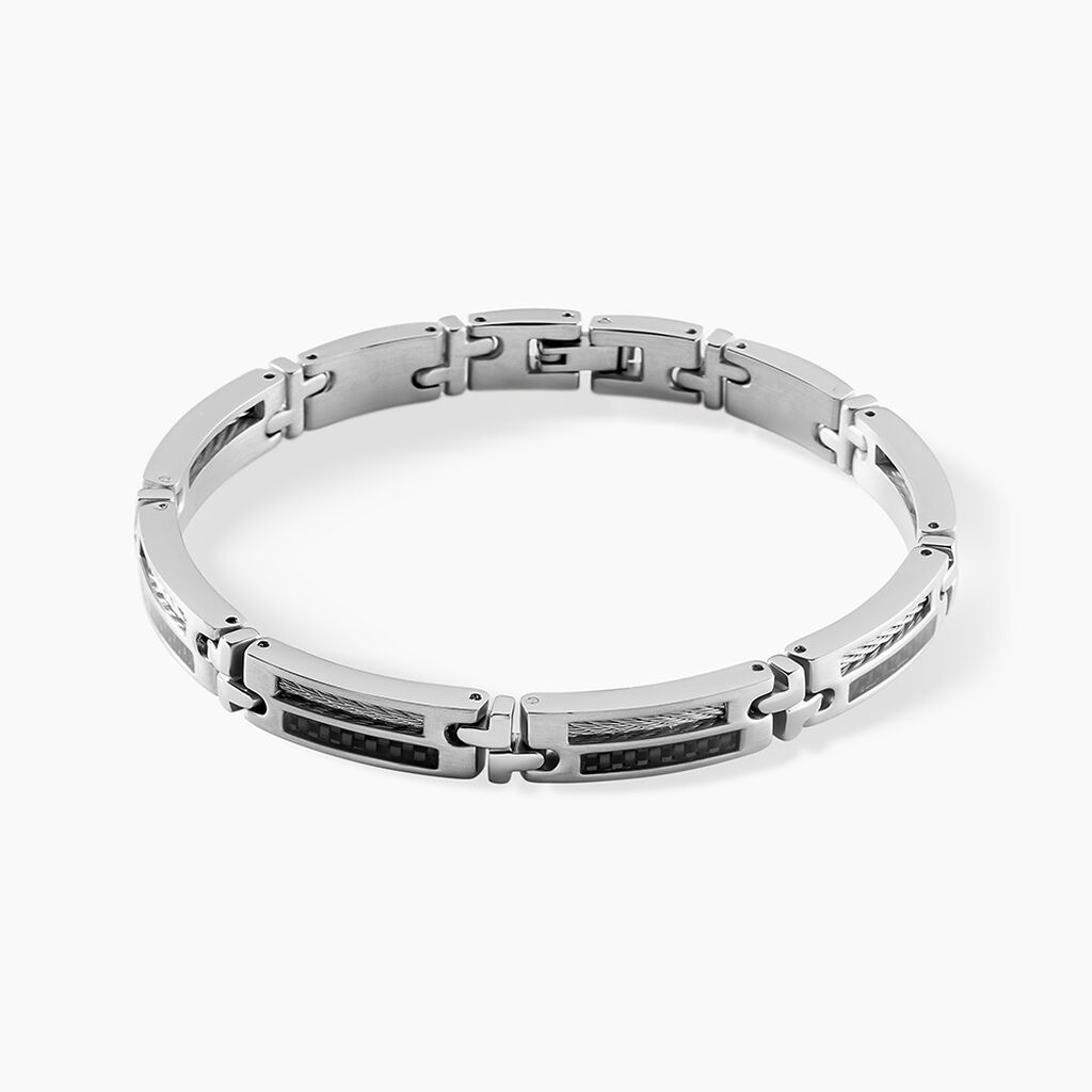 Bracelet Acier Blanc - Bracelets cha&icirc;nes Homme | Marc Orian