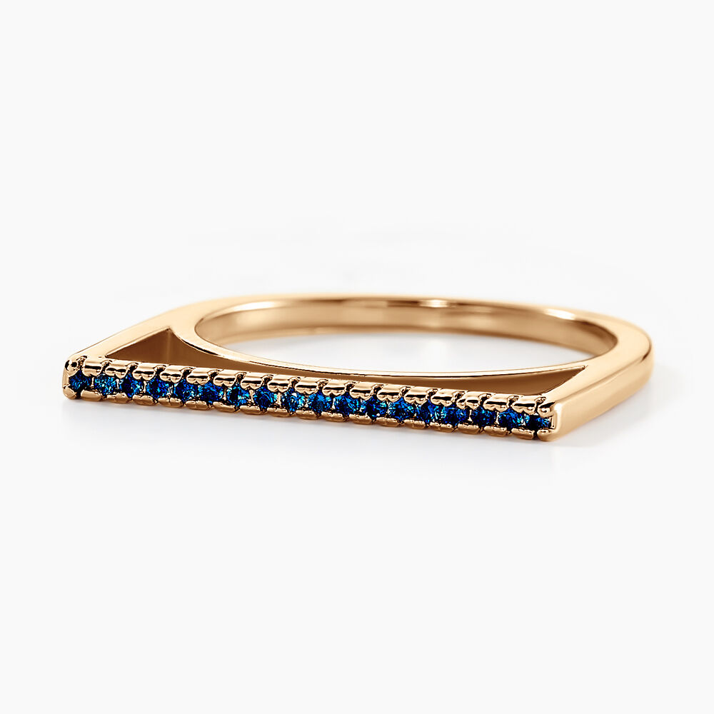Bague Marika Plaqué Or Doré Pierre D'imitation - Bagues avec pierre Femme | Marc Orian