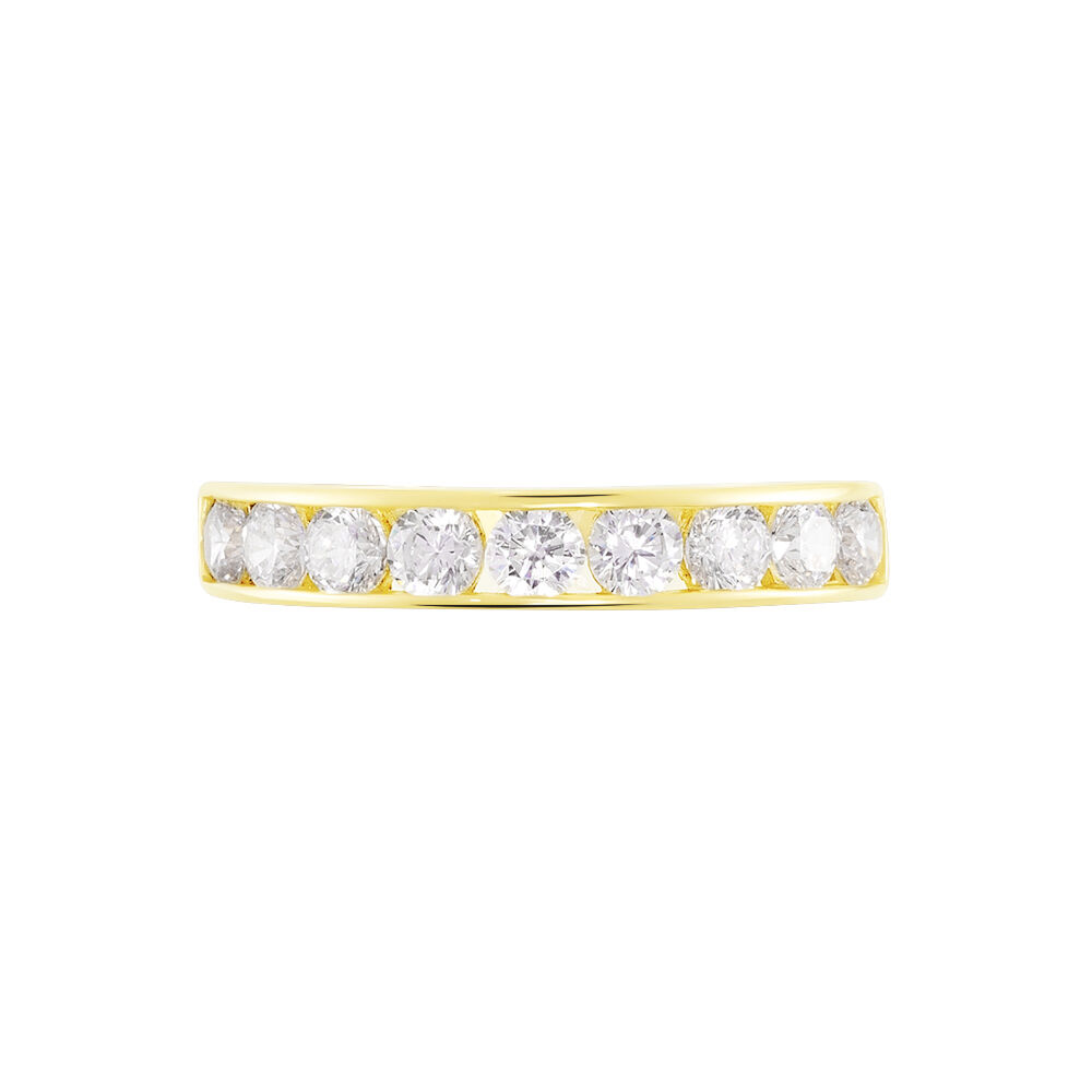 Bague Davila Or Jaune Oxyde De Zirconium - Bagues avec pierre Femme | Marc Orian