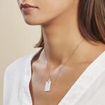 Pendentif Tao Argent Blanc - Bijoux personnalis&eacute;s Famille | Marc Orian
