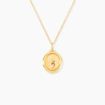 Pendentif Vierge Ovale Or Jaune - M&eacute;dailles et m&eacute;daillons Famille | Marc Orian