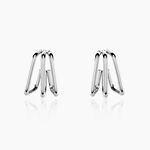 Cr&eacute;oles Stormie Acier Blanc - Cr&eacute;oles Femme | Marc Orian