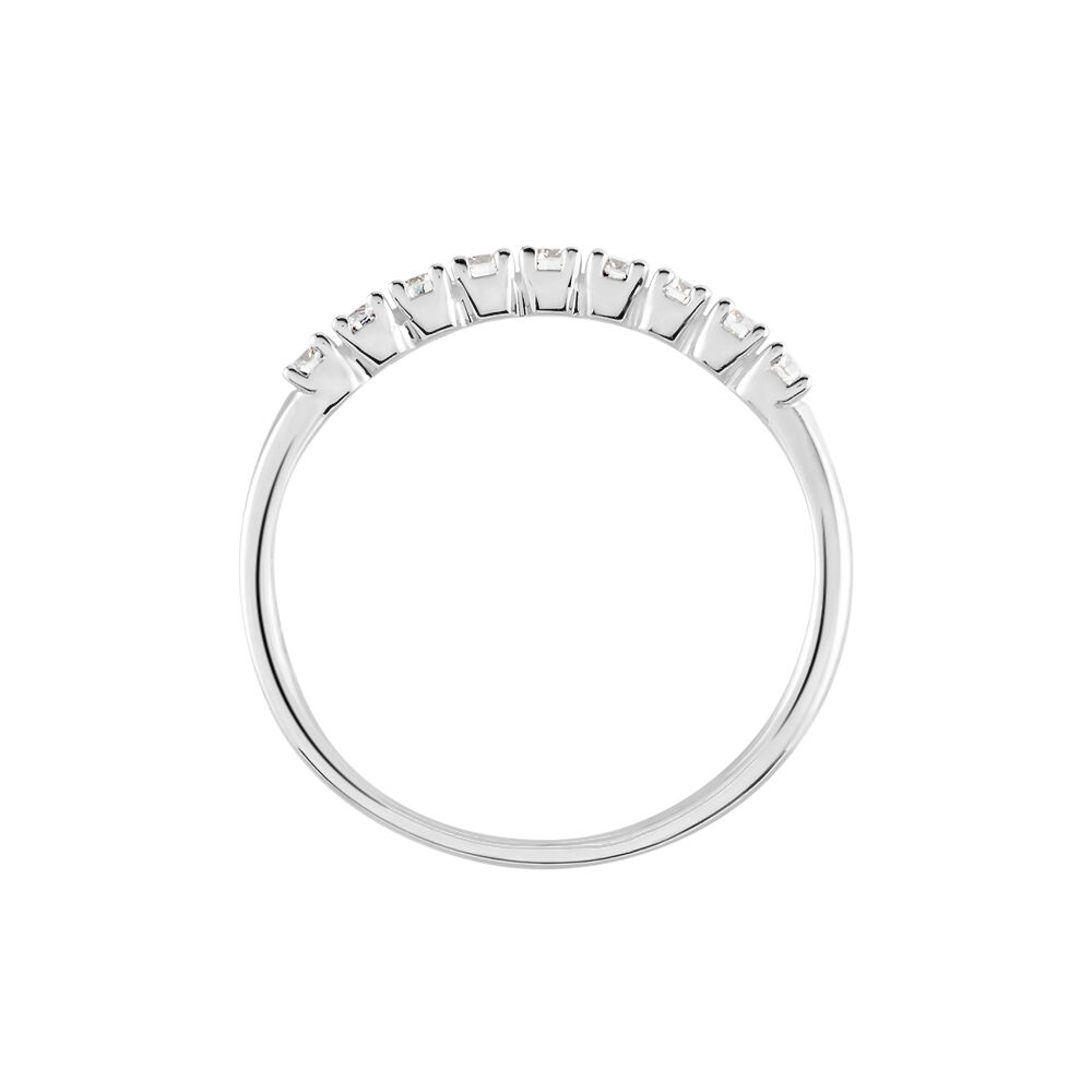 Bague Eloise Or Blanc Diamant - Alliances avec pierres Femme | Marc Orian