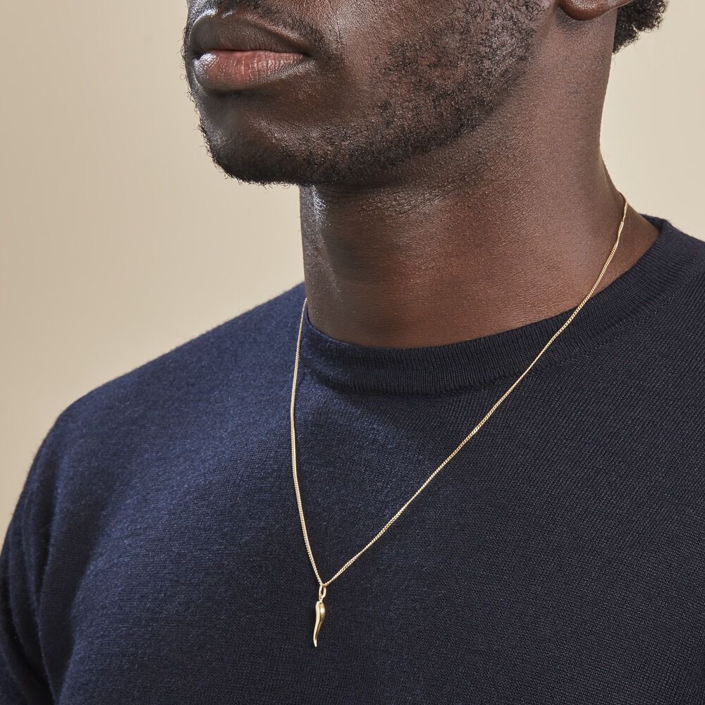 Pendentif Felicette Corne Abondance Or Jaune - Pendentifs Unisex | Marc Orian