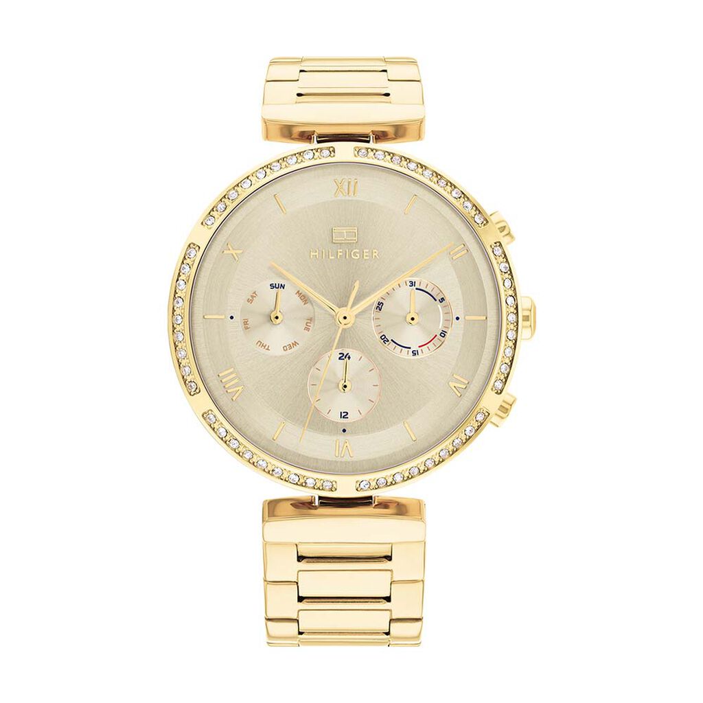 Montre Tommy Hilfiger Doré - Montres Femme | Marc Orian