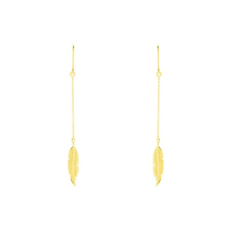 Boucles D'oreilles Pendantes Aubaine Or Jaune - Pendantes Femme | Marc Orian