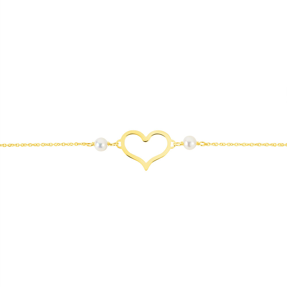 Bracelet Chabha Or Jaune Perle De Culture - Bracelets chaînes Femme | Marc Orian