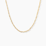 Cha&icirc;ne Abbygail  Maille Singapour Or Jaune - Chaines Femme | Marc Orian