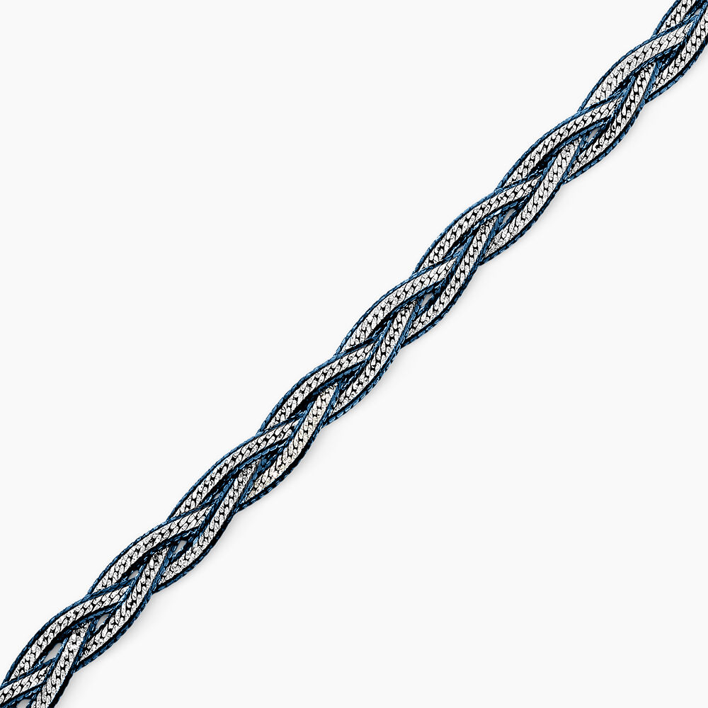 Bracelet Elae Argent Bicolore - Bracelets mailles Femme | Marc Orian