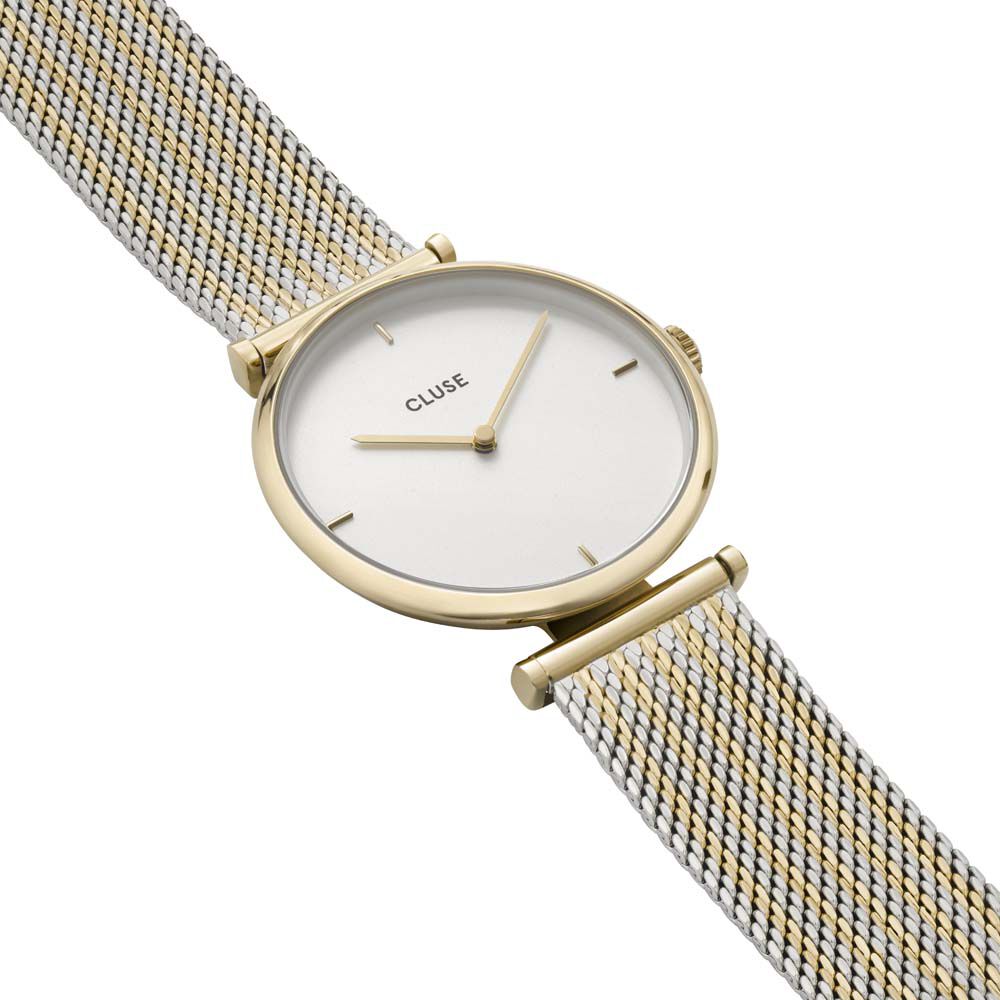 Montre cluse bicolore