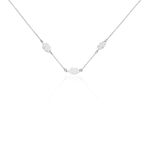 Collier Argent Blanc Bakia - Colliers fantaisie Femme | Marc Orian