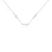 Collier Argent Blanc Bakia - Colliers fantaisie Femme | Marc Orian