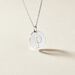Pendentif Elio P Argent Blanc - Pendentifs Famille | Marc Orian