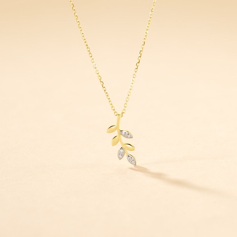 Collier Palmiro Or Jaune Diamant -  Femme | Marc Orian