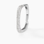 Bague Sattya Argent Blanc Oxyde De Zirconium - Bijoux fantaisie Femme | Marc Orian