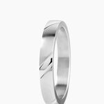 Bague Acier Blanc - Bijoux fantaisie Homme | Marc Orian