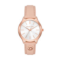 Montre Michael Kors Slim Runway Blanc
