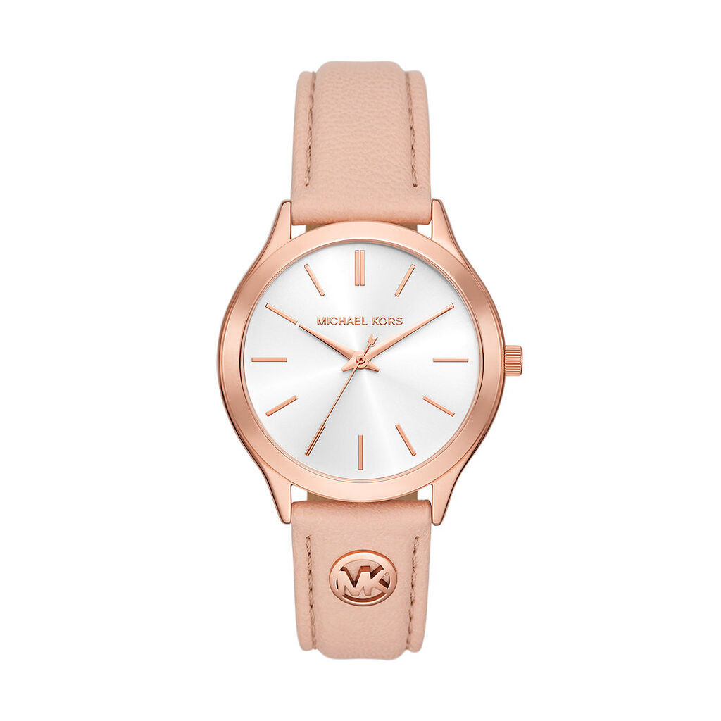 Montre Michael Kors Slim Runway Blanc - Montres étanches Femme | Marc Orian