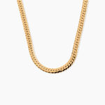 Collier Messaline Plaqu&eacute; Or Jaune - Chaines Femme | Marc Orian