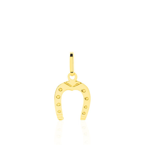 Pendentif Egide Fer A Cheval Or Jaune - Pendentifs Famille | Marc Orian