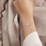 Bracelet Flamen Argent Blanc Oxyde De Zirconium - Bracelets fantaisie Femme | Marc Orian