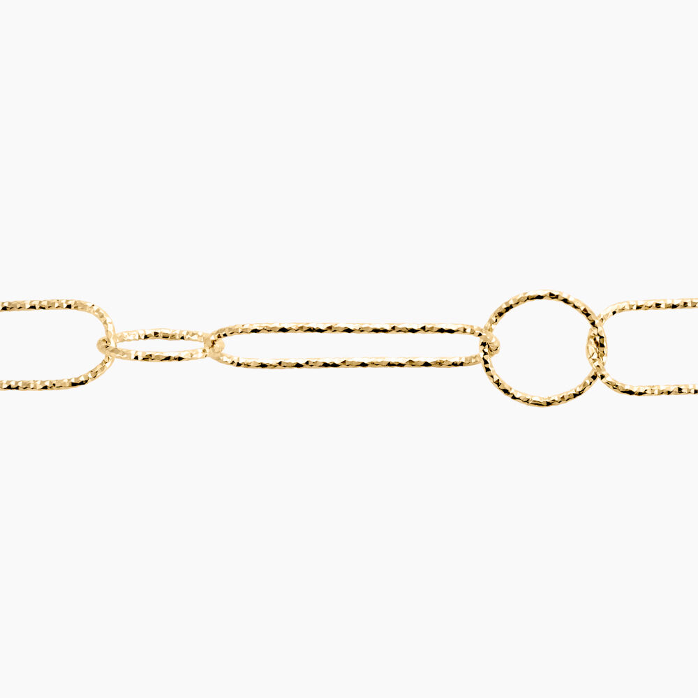 Bracelet Mungo Plaque Or Jaune - Bracelets chaînes Femme | Marc Orian