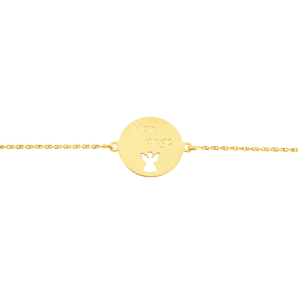Bracelet Omelia Message Or Jaune - Bracelets Medailles Enfant | Marc Orian