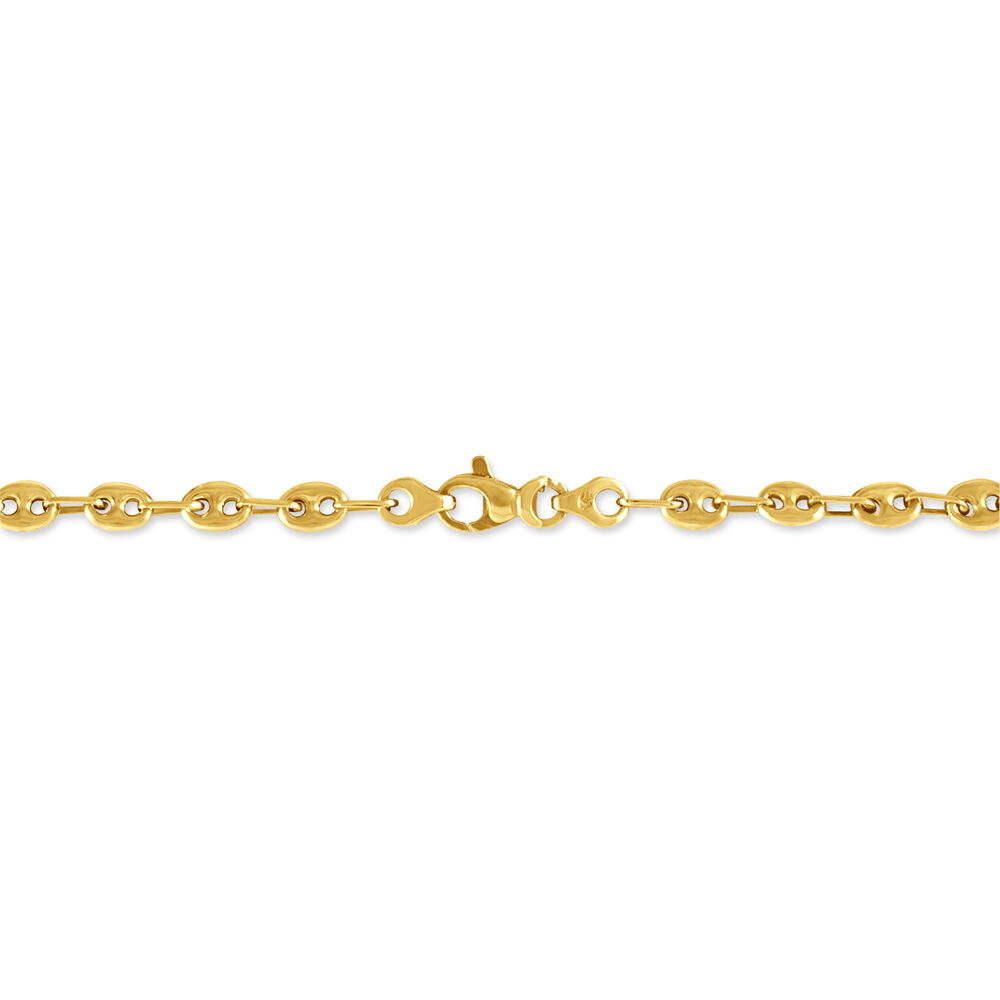 Bracelet Dami Maille Grain De Cafe Or Jaune - Bracelets mailles Femme | Marc Orian