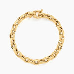 Bracelet Jodie Maille Jaseron Or Jaune - Bracelets mailles Femme | Marc Orian