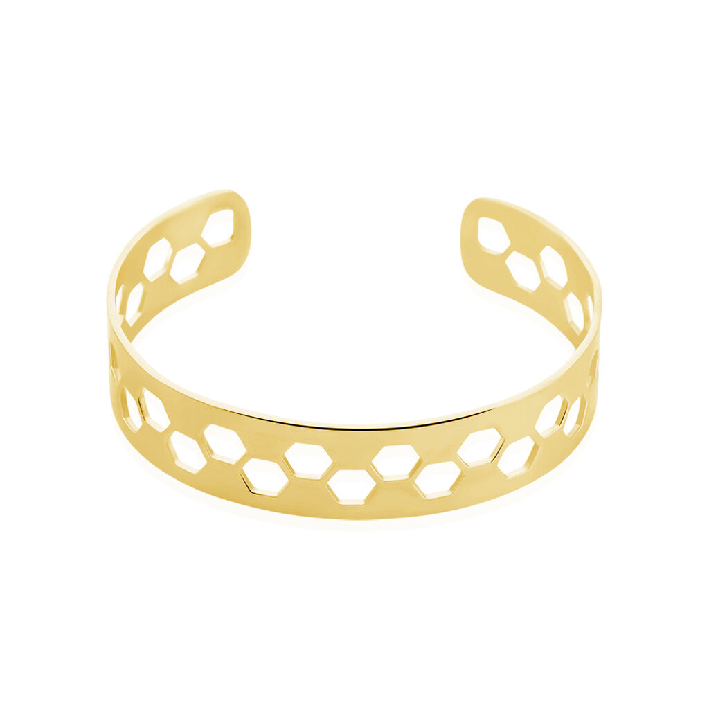 Bracelet Jonc Acier Jaune - Bracelets joncs Femme | Marc Orian