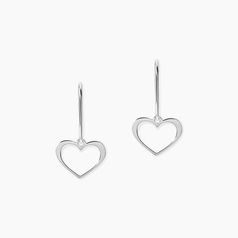 Boucles D'oreilles Pendantes Cosima Argent Blanc - Pendantes Femme | Marc Orian