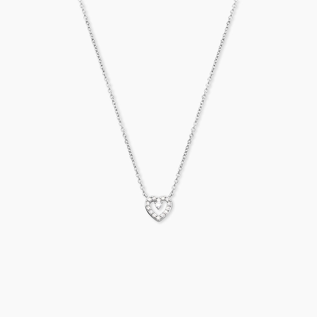 Collier Argent Gautiere Oxydes De Zirconium - Colliers avec pierres Femme | Marc Orian