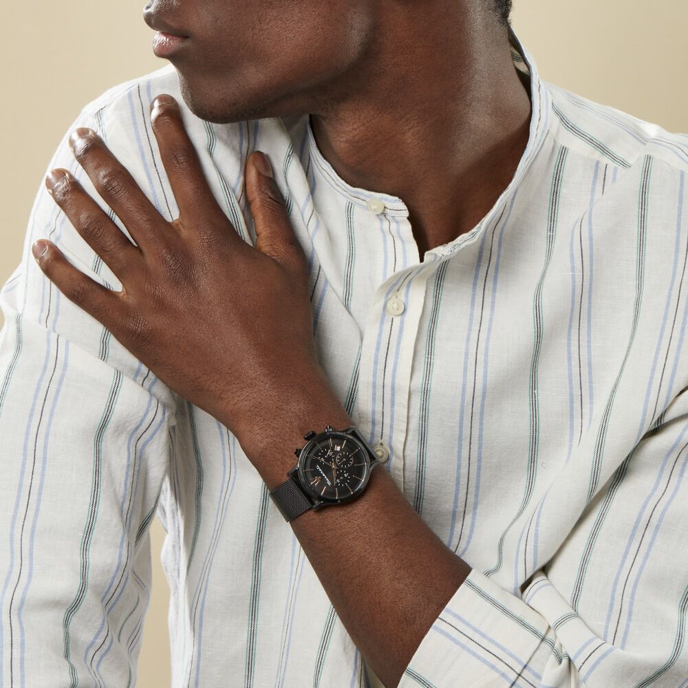 Montre Maserati Epoca Noir - Montres classiques Homme | Marc Orian