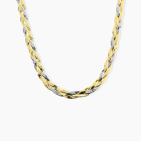 Collier Elae Argent Bicolore - Chaines Femme | Marc Orian