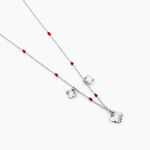 Collier Muguette Argent Blanc - Colliers fantaisie Femme | Marc Orian