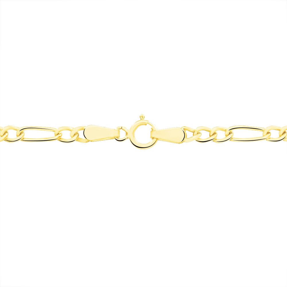 Chaîne Cameo Maille Alternee 1/3 Or Jaune - Chaines Femme | Marc Orian