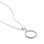 Collier Gr&acirc;ces Argent Blanc Oxyde De Zirconium - Colliers avec pierres Femme | Marc Orian
