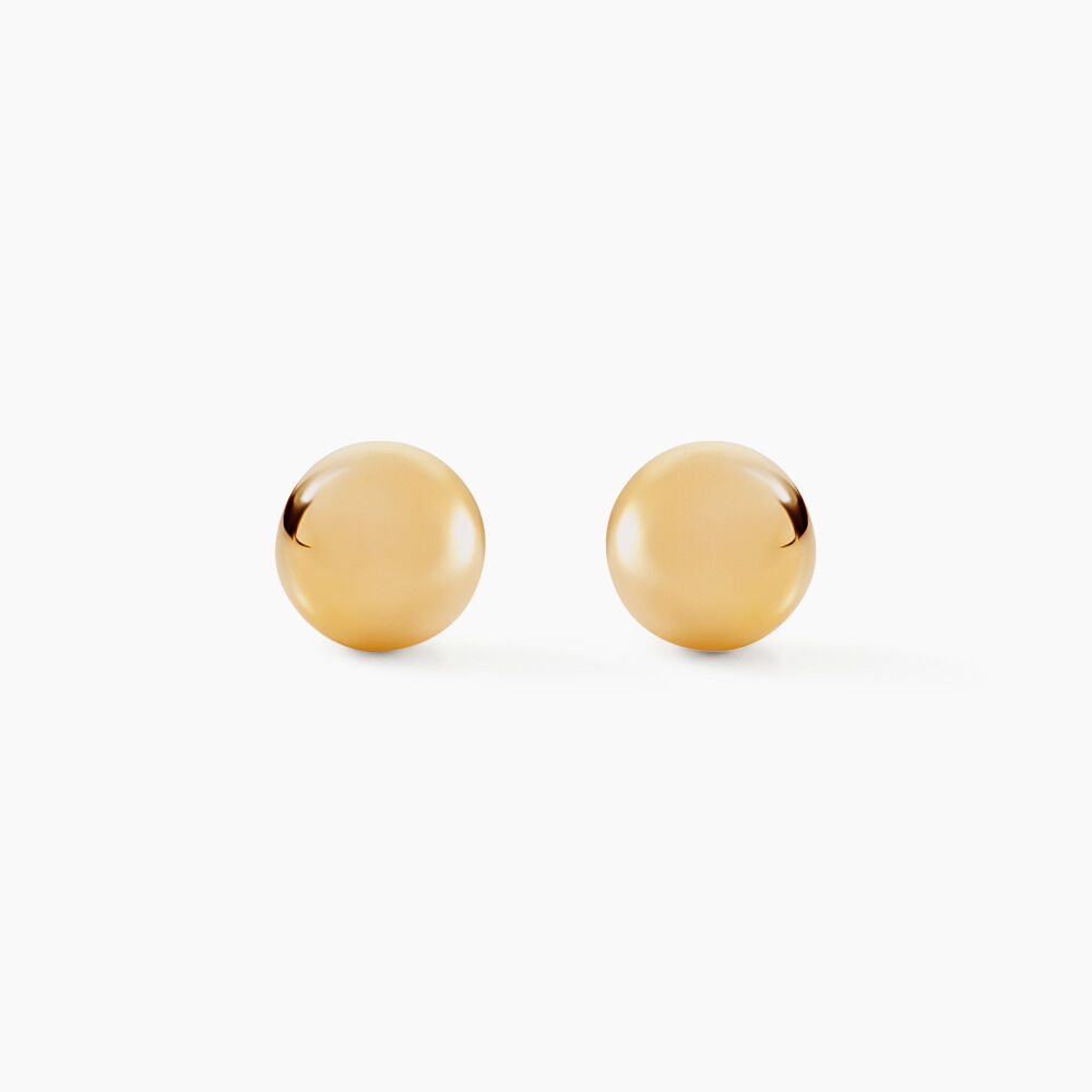 Boucles D'oreilles Puces Fidelia Or Jaune - Puces Famille | Marc Orian