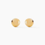Boucles D'oreilles Puces Fidelia Or Jaune - Puces Famille | Marc Orian