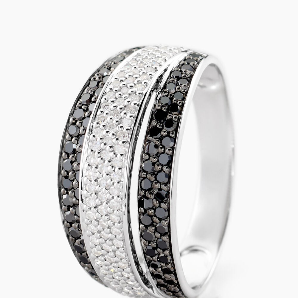 Bague Cihan Or Blanc Diamant - Bagues pierres pr&eacute;cieuses Femme | Marc Orian