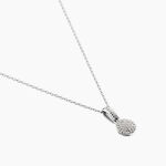 Collier Lisyae Or Blanc Diamant - Colliers avec pierres Femme | Marc Orian
