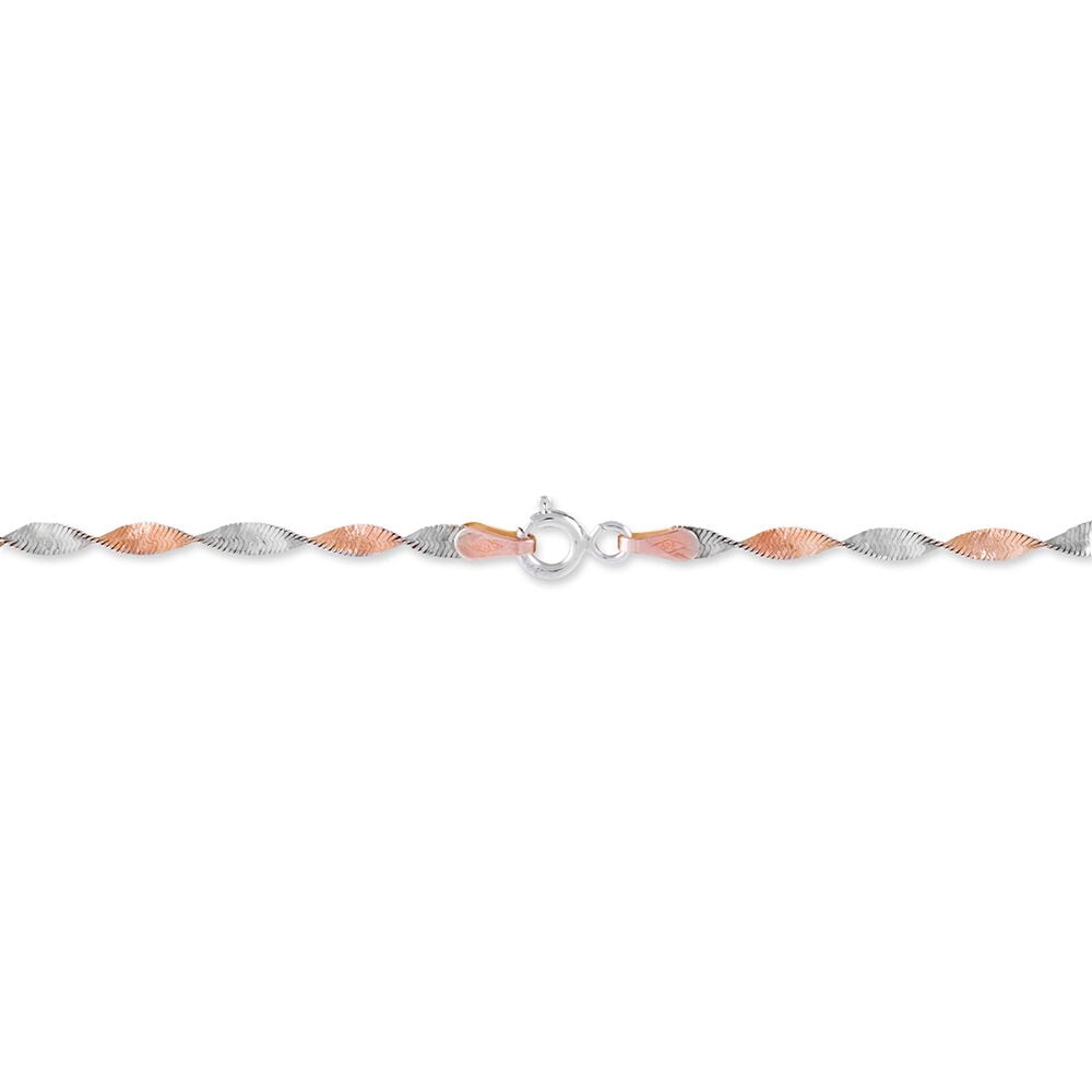 Bracelet Izar Torsadee Or Bicolore - Bracelets chaînes Femme | Marc Orian