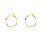 Cr&eacute;oles Tita Or Bicolore - Cr&eacute;oles Femme | Marc Orian