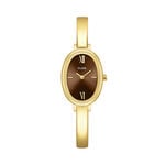 Montre Cluse L'Ovale Marron - Montres &eacute;tanches Femme | Marc Orian
